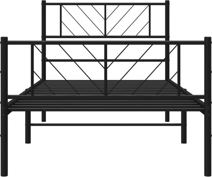 Produktbild vidaXL Metall Bettgestell (100 x 200 cm)