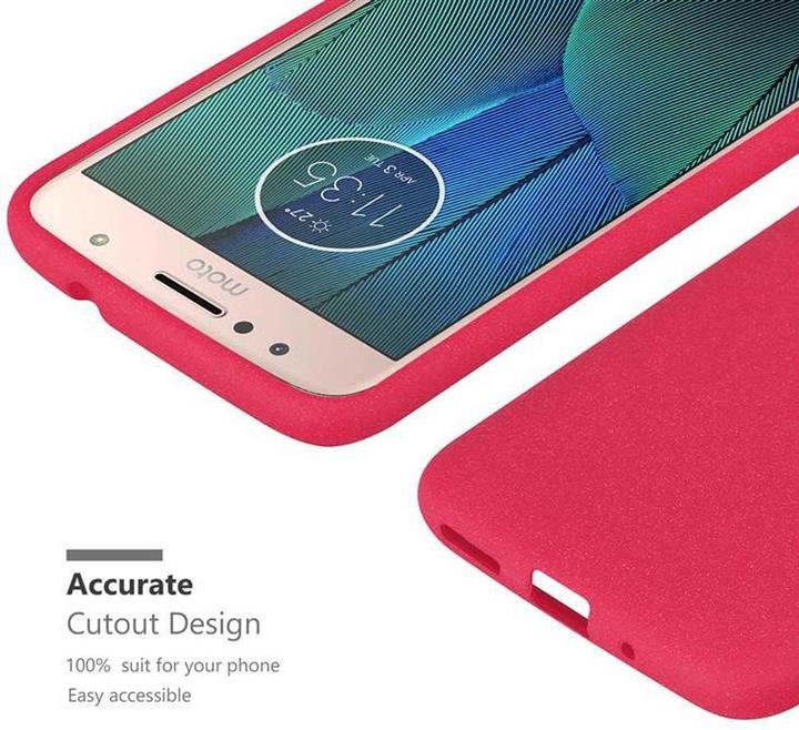 Actual product image Cadorabo TPU Frosted Cover (Motorola Moto G5S Plus)