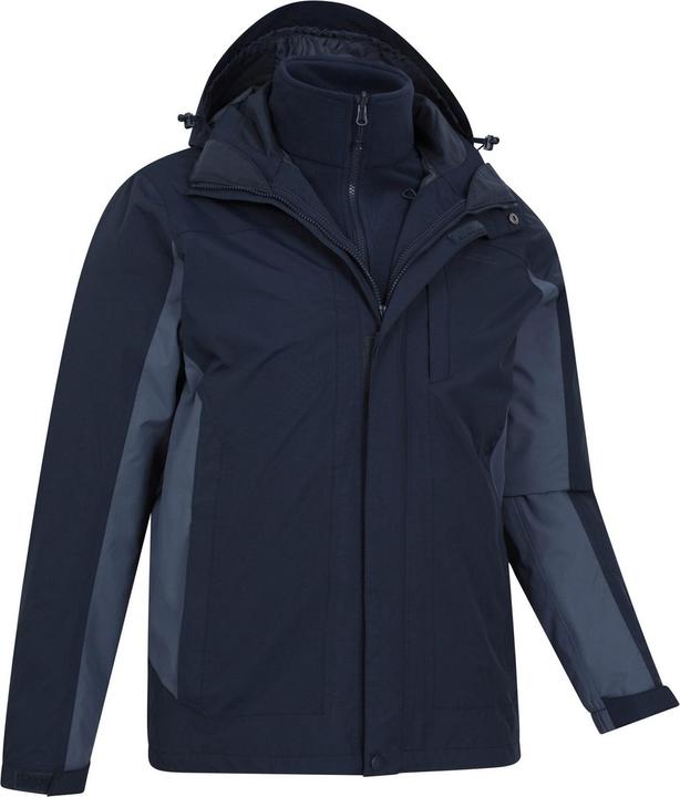 Produktbild Mountain Warehouse Thunderstorm Jacke wasserfest 3 in 1 (XS)