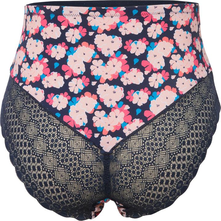 Produktbild Ulla Popken Midislip, Blumenmuster, Spitze, Mikrofaser (50, 52)