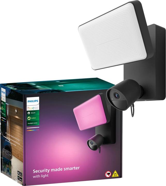 Produktbild Philips Hue Secure Flutlichtkamera (1920 x 1080 Pixels)