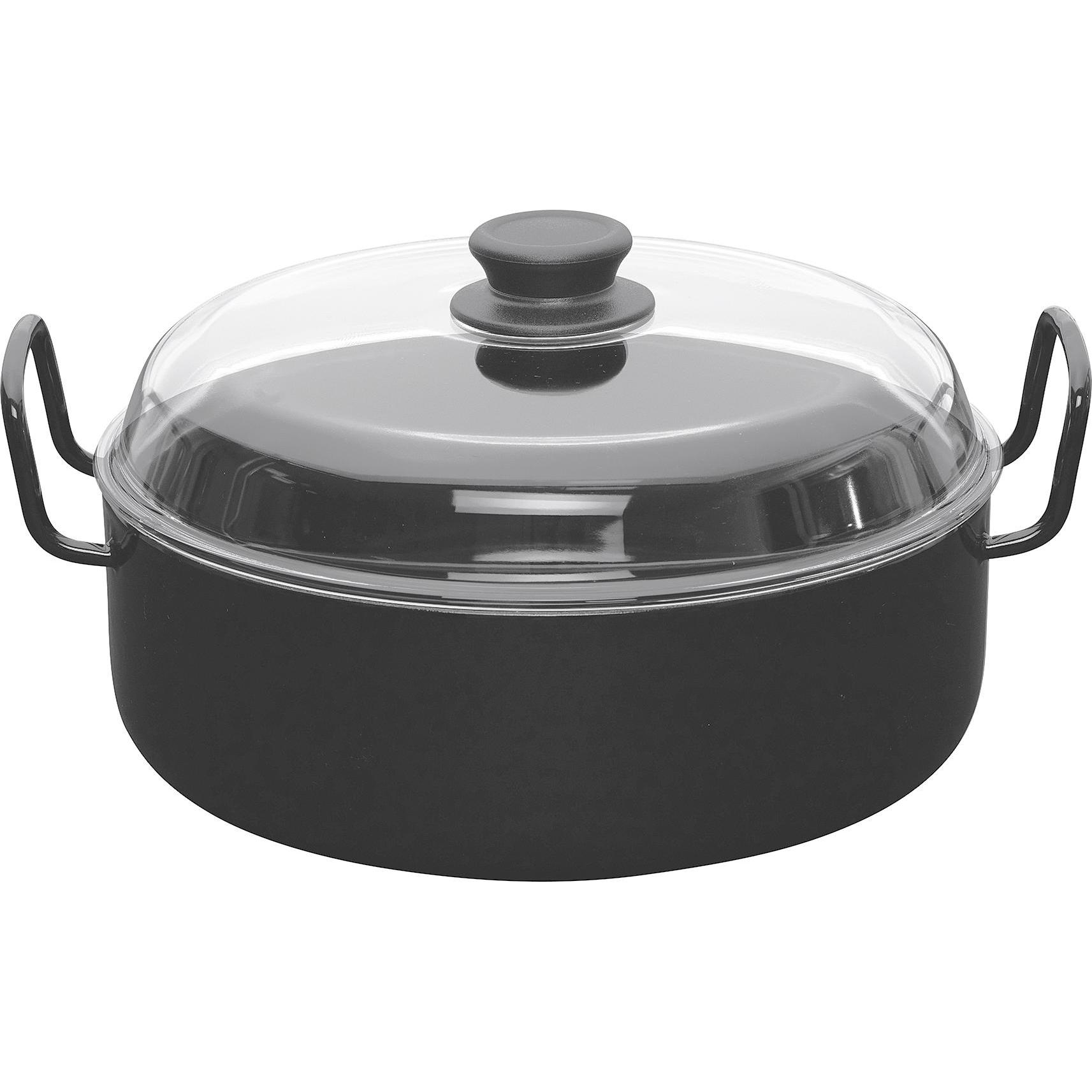 Riess Schmorpfanne 'Oma's', Pfanne + Kochtopf, Schwarz