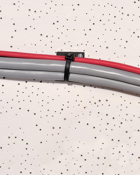 Produktbild HellermannTyton Montagesockel Q-Mount klebend 40x40mm (Klettkabelbinder, 40 mm, 50 Stk.)