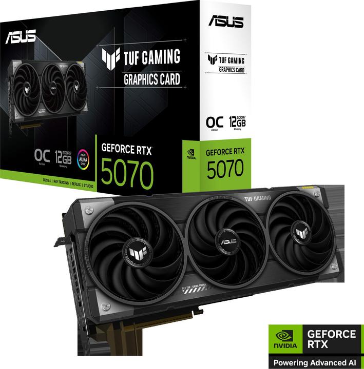 Produktbild ASUS TUF RTX 5070 O12G GAMING (12 GB)