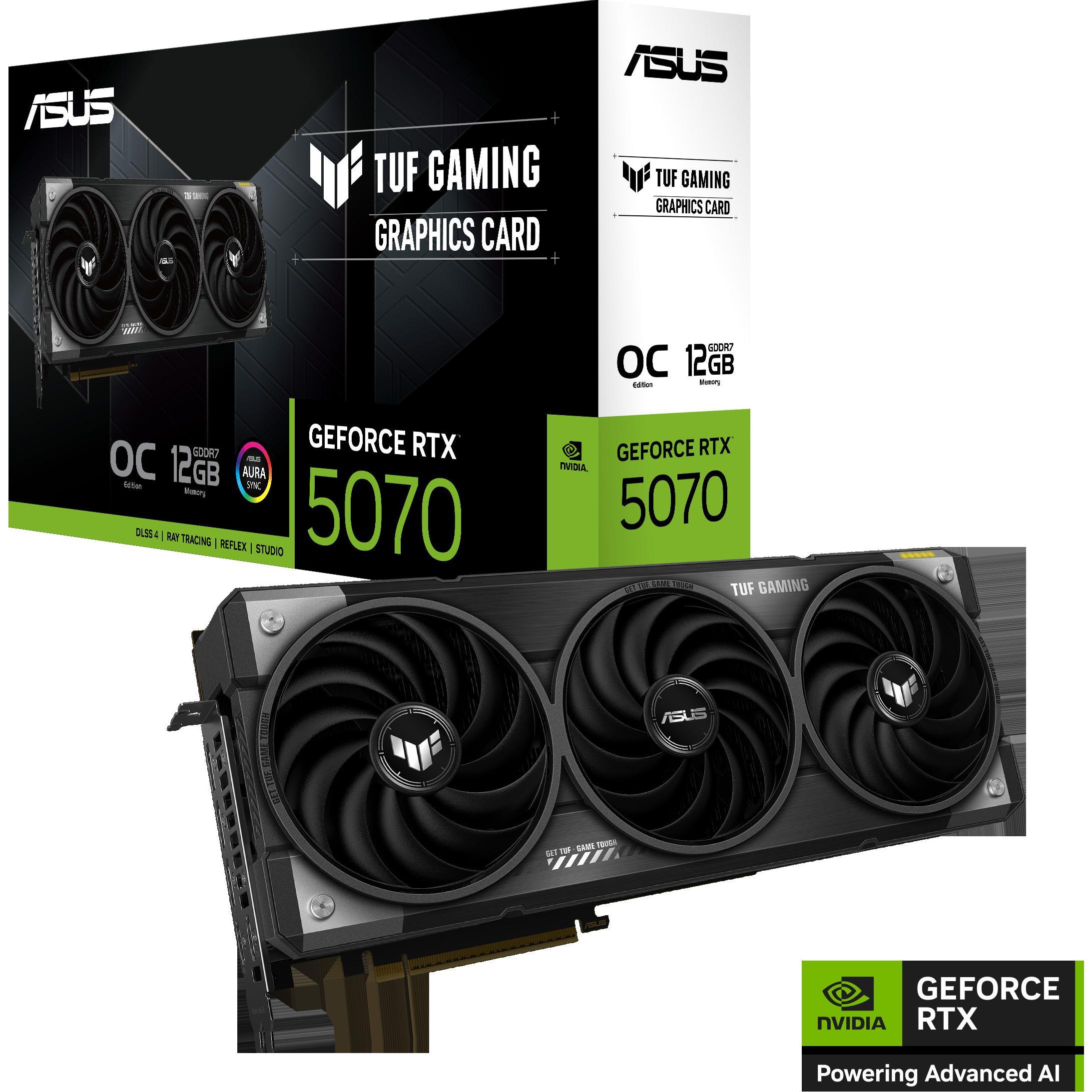 ASUS TUF RTX 5070 O12G GAMING (12 GB), Grafikkarte