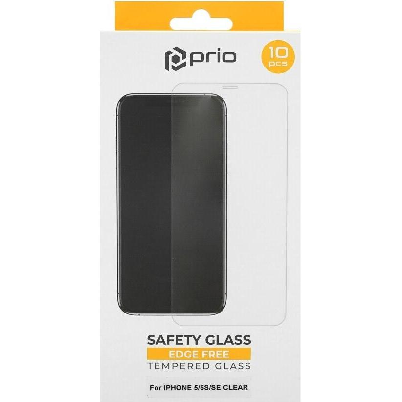 prio 10x Displayschutzglas für iPhone 5/5S/SE transparent (10 Stück, Apple iPhone 5, Apple iPhone 5s, Apple iPhone SE), ...