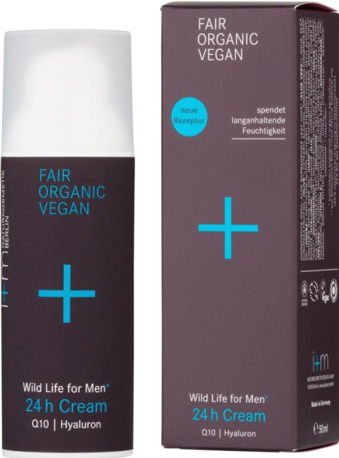 Immagine prodotto i+m Naturkosmetik I+M Wild Life for Men Crema 24 ore su 24 (50 ml, Crema 24h)