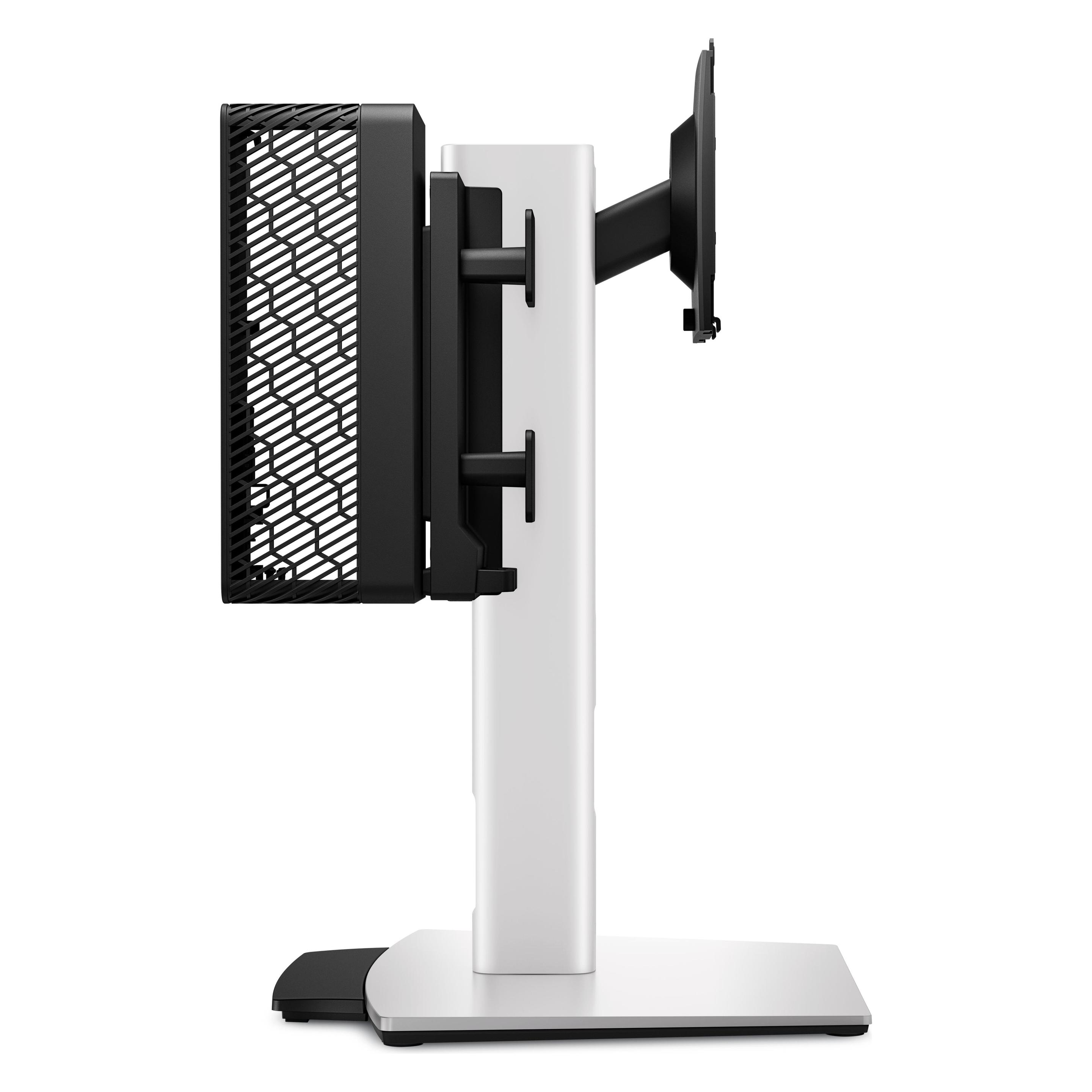 Dell Compact Form Factor All-in-One Stan (Tisch, 27", 5.81 kg), Monitor Halterung, Silber