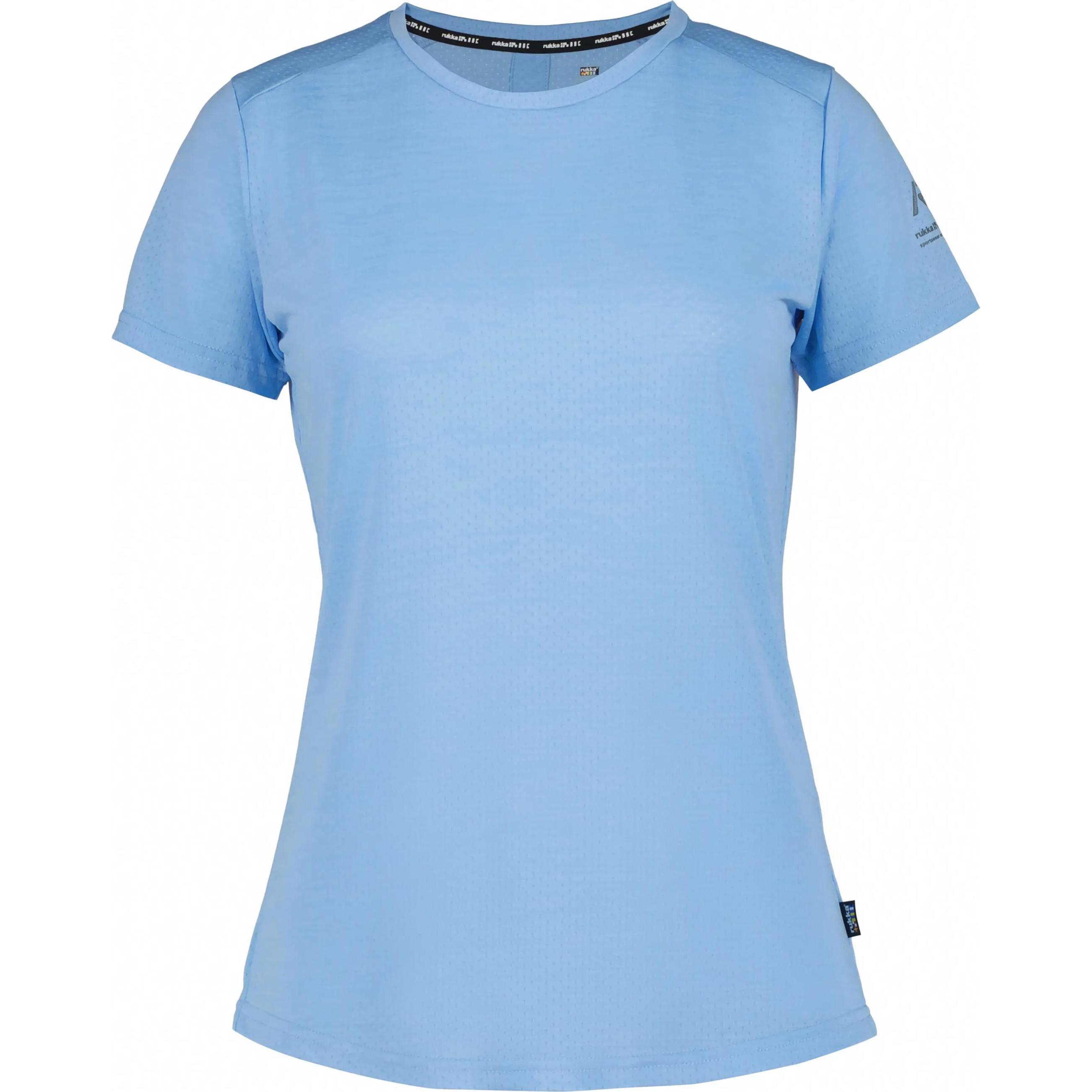 Rukka, Damen, Sportshirt, t-shirt ylakartti (40), Blau, 40