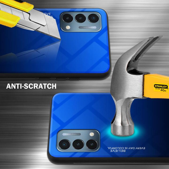 Actual product image Cadorabo TPU 2 colors glass envelope (OnePlus North N200 5G)