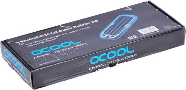 Actual product image Alphacool NexXxoS ST30 Full Copper 240mm (120 mm)