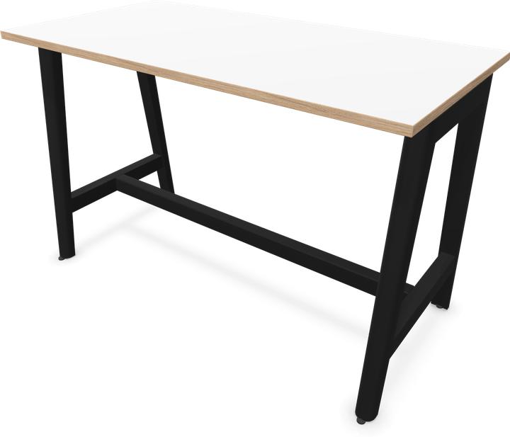 Wood | Ash stained black, White