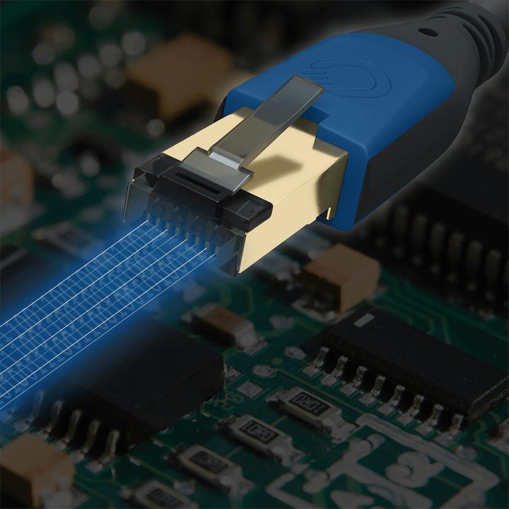 Produktbild Oehlbach RJ45 Netzwerkkabel 1m (S/UTP, CAT8.1, 1 m)