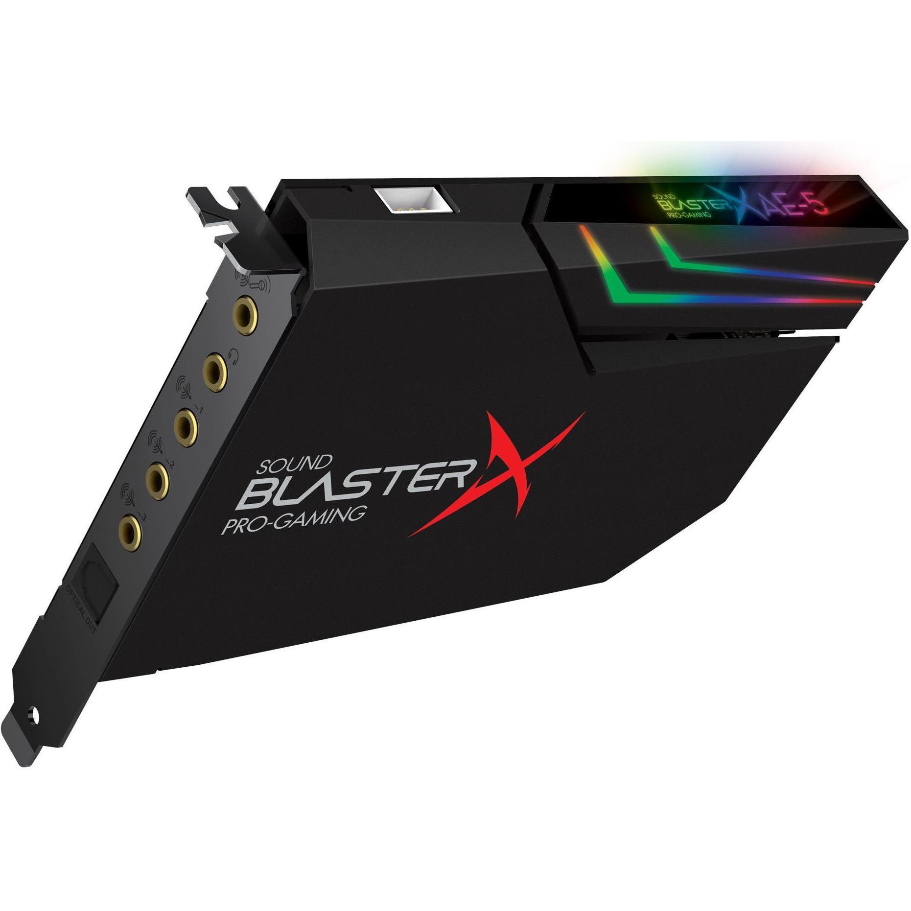Thumbnail - Creative Sound Blaster AE-5 (PCI-E x1), Soundkarte, Schwarz