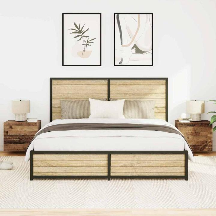 Image du produit VidaXL Table de chevet (39 x 39 x 41 cm)