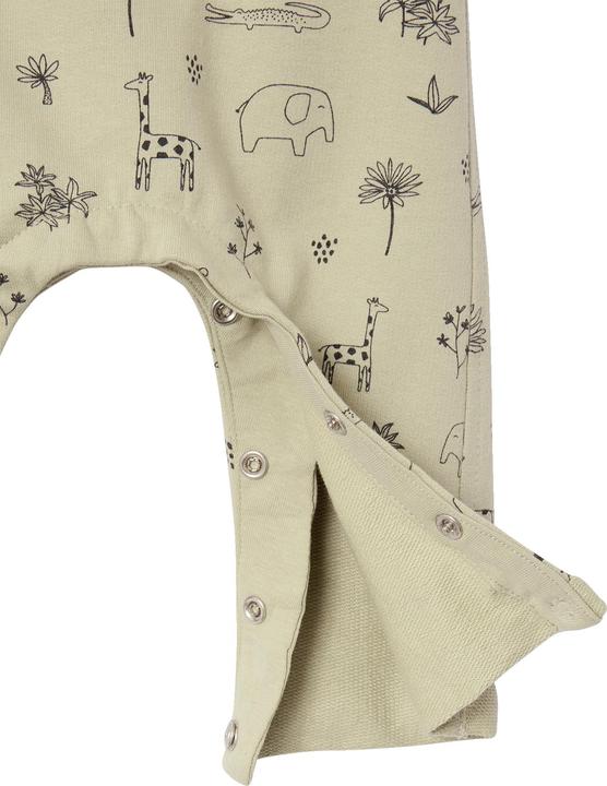 Actual product image Vertbaudet Baby-Set: Latzhose, Body & Halstuch, Dschungelmotive (68)