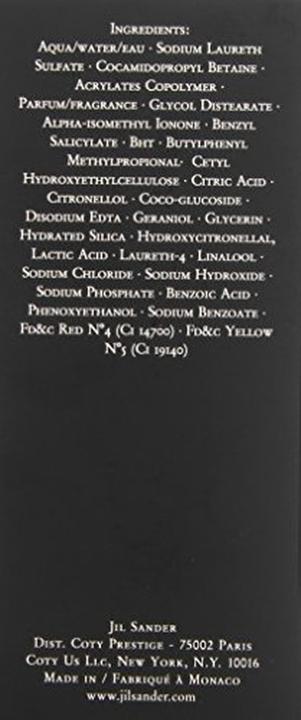 Actual product image Jil Sander No.4 (150 ml)