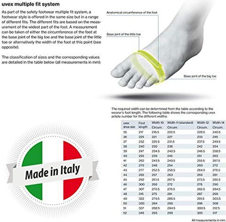 Image du produit Uvex Safety Chaussure basse de sécurité (S1, 45)
