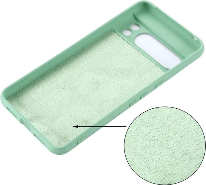 Produktbild Cover-Discount Google Pixel 8 Pro - Silikon Gummi Hülle grün (Google Pixel 8 Pro)