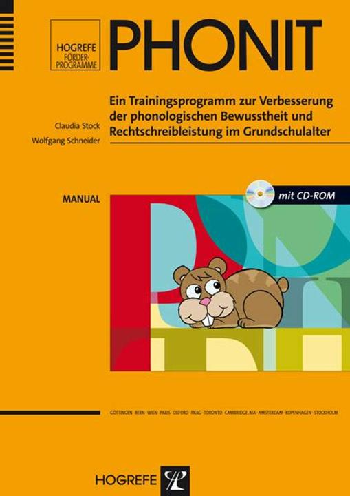 Produktbild Phonit (Deutsch, Claudia Stock, Wolfgang Schneider)