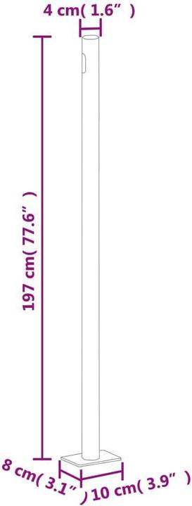 Produktbild vidaXL Alexandre (6 m)