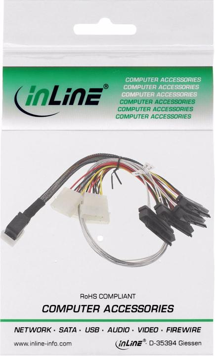 Produktbild InLine Mini SAS HD Kabel