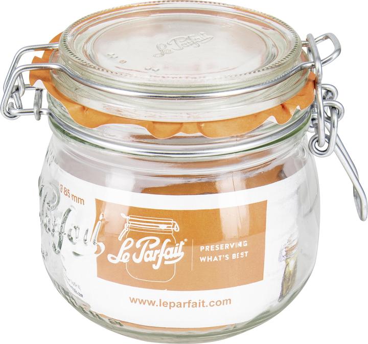 Produktbild Dosen-Zentrale Drahtbügelglas 'Le Parfait Bocaux' (1 Stk., 0.50 l)