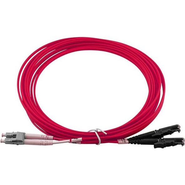 BlueOptics Duplex LWL Patchkabel LC-E2000 Multimode OM4 7.5 Meter (7.50 m), Netzwerkkabel