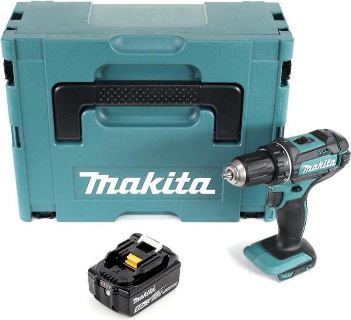 Produktbild Makita DDF 482 T1J Akku Bohrschrauber 18 V 62 Nm + 1x Akku 5,0 Ah + Makpac - ohne Ladegerät