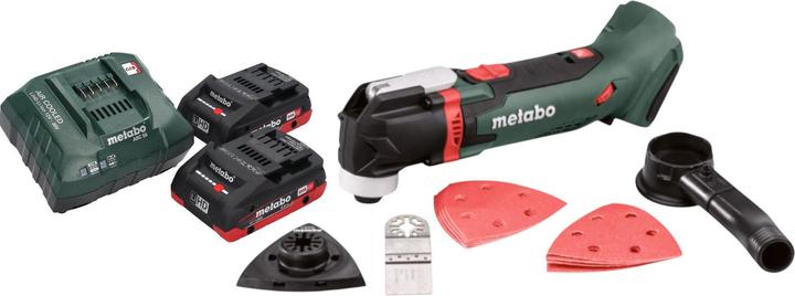 Produktbild Metabo MT 18 LTX Akku Multitool 18 V OIS / Starlock + 2x LiHD Akku 4,0 Ah + Ladegerät
