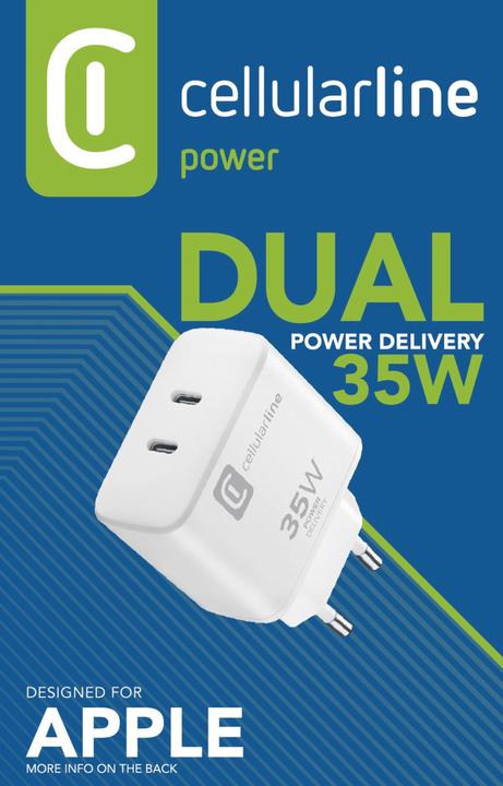 Produktbild Cellularline Dual Charger 35W (35 W, 2 Ports)
