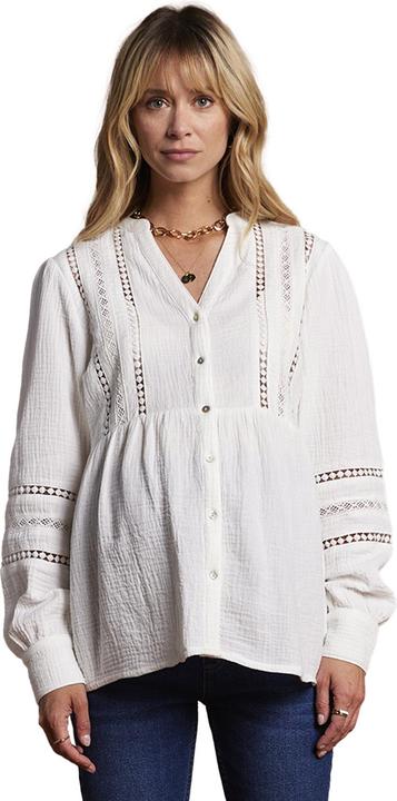 Immagine prodotto Envie de Fraise Musselin-Bluse mit Lochspitze für Schwangerschaft und Stillzeit
