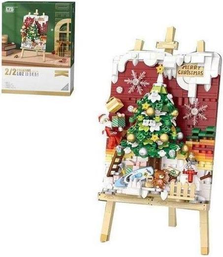 Produktbild LOZ 1283 - Bild auf Staffelei: Tannenbaum