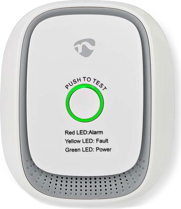 Image du produit Nedis SmartLife Gas Detector | Zigbee 3.0 | Alimentation secteur | Durée de vie du capteur : 5 ans | EN