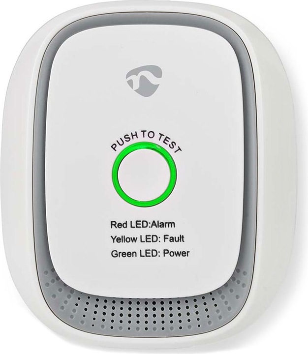 Actual product image Nedis SmartLife Gas Detector | Zigbee 3.0 | Mains power supply | Sensor life: 5 years | EN 501