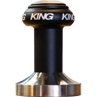 Chris King Espresso Tamper, 58mm, flat, matte black, Zubehör Kaffeemaschinen, Schwarz