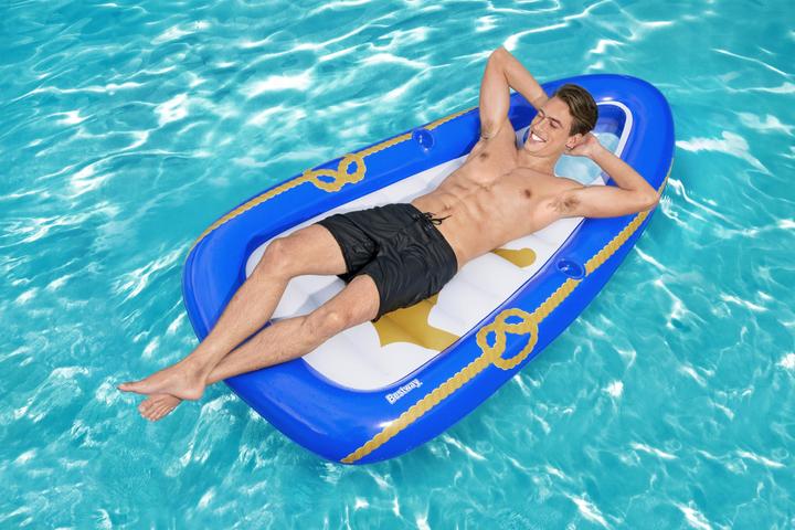 Actual product image Bestway inflatable mattress - boat 190x107cm
