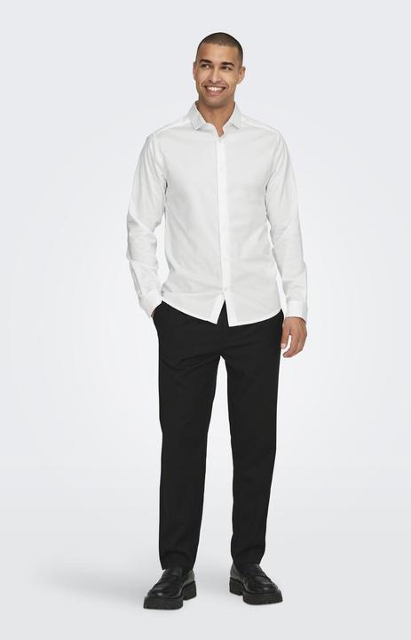 Produktbild Only & Sons Onsjordan Life Slim Twill Ls Shirt Noos (XXS)