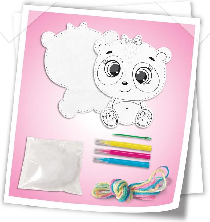 Produktbild Stnux Rinkinys kreativ zum Nähen und Ausmalen von Creative Studio Panda