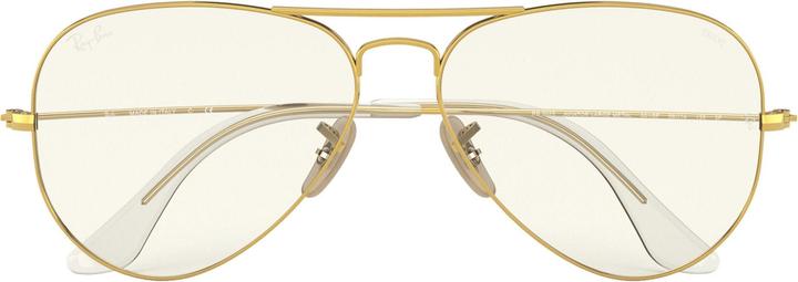 Actual product image Ray Ban Aviator sunglasses - Gold