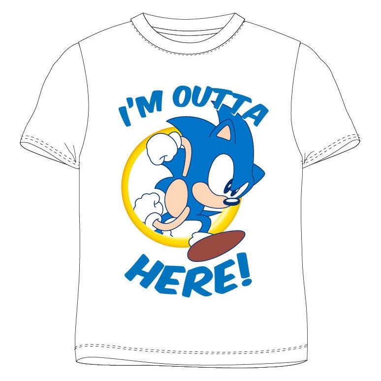 Procos, Jungen, Shirts, Sonic Der Igel Hier Kinder Kurzes T-Shirt, Top 13, Mehrfarbig, (134)
