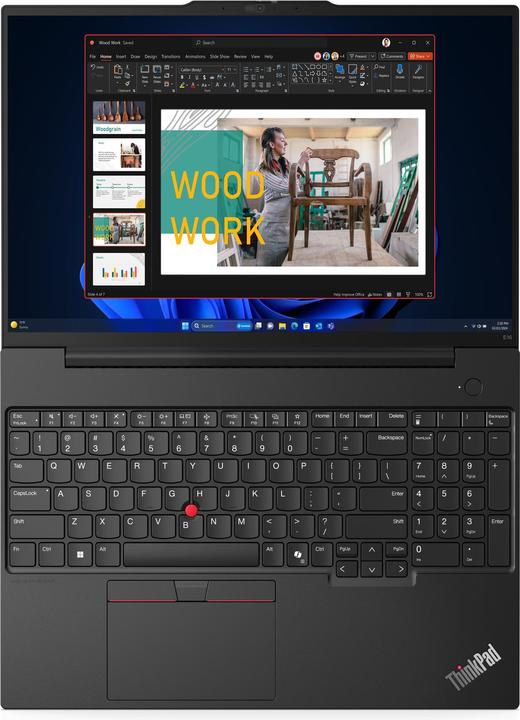 Produktbild Lenovo ThinkPad E16 Gen 2 (16", Intel Core Ultra 7 155H, 32 GB, 1000 GB, CH)
