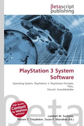 Actual product image PlayStation 3 System Software (PS3)