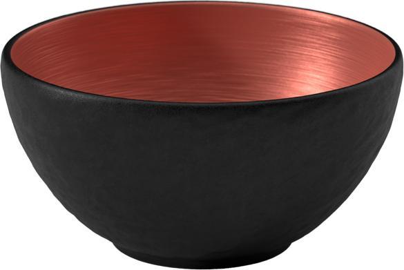 Villeroy & Boch Manufacture Rock Ciotole In Porcellana – 4 Pezzi Da 430 Ml – Nero – Lavastoviglie E Microonde