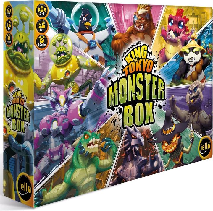 Actual product image King of Tokyo Monster Box (German, 2 - 6 Players)