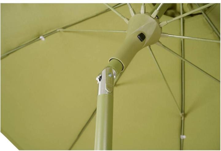 Produktbild Siena Garden Paolo Mittelstockschirm olive Ø 270 cm (2.70 m)