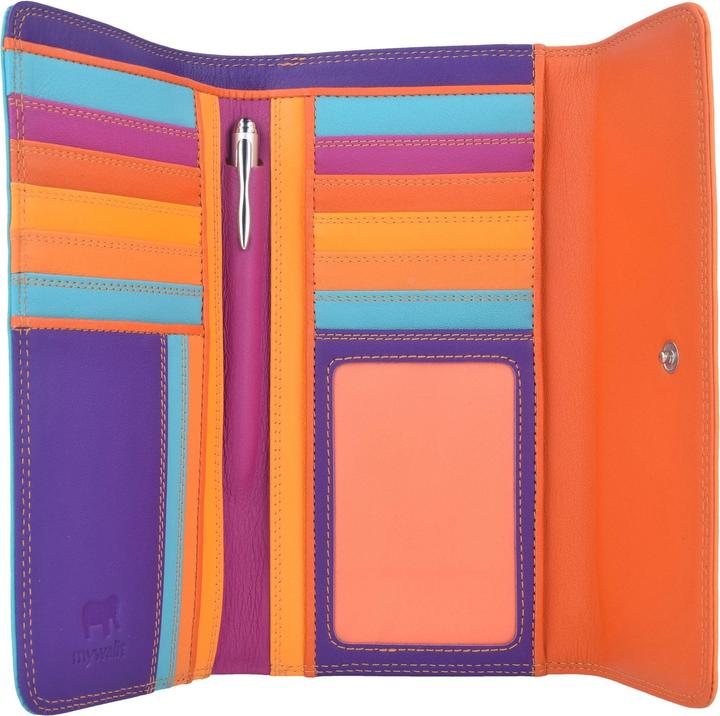 Immagine prodotto Mywalit Portafoglio Tri-fold Zip Portafoglio in pelle 17 cm