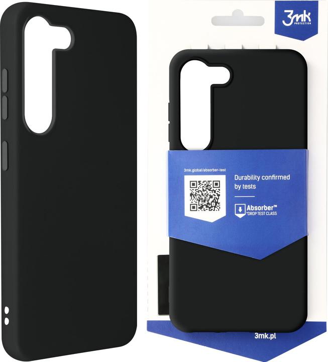 Actual product image 3MK Matt Case Soft Touch Silicone Case Series (Samsung Galaxy S23)