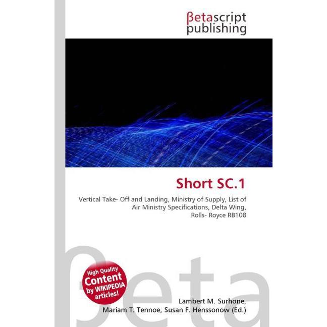 Short SC.1, Fachbücher
