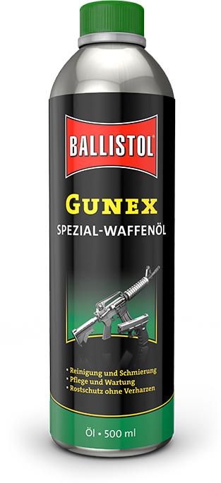 Produktbild Ballistol Gunex Spezial-WaffenÃ¶l | 500 ml | 22050 (500 ml)